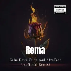 Mp3 Download Fakaza: Rema – Calm Down (Vida-soul AfroTech Unofficial Remix)