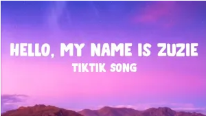 Hello, my name is Zuzie TikTok Remix Song Mp3 Download Fakaza